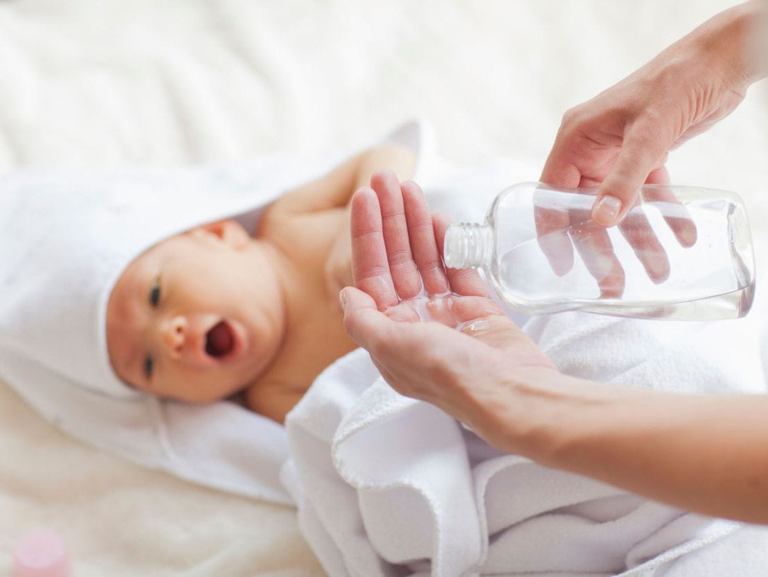 Is baby oil safe for sensitive skin?