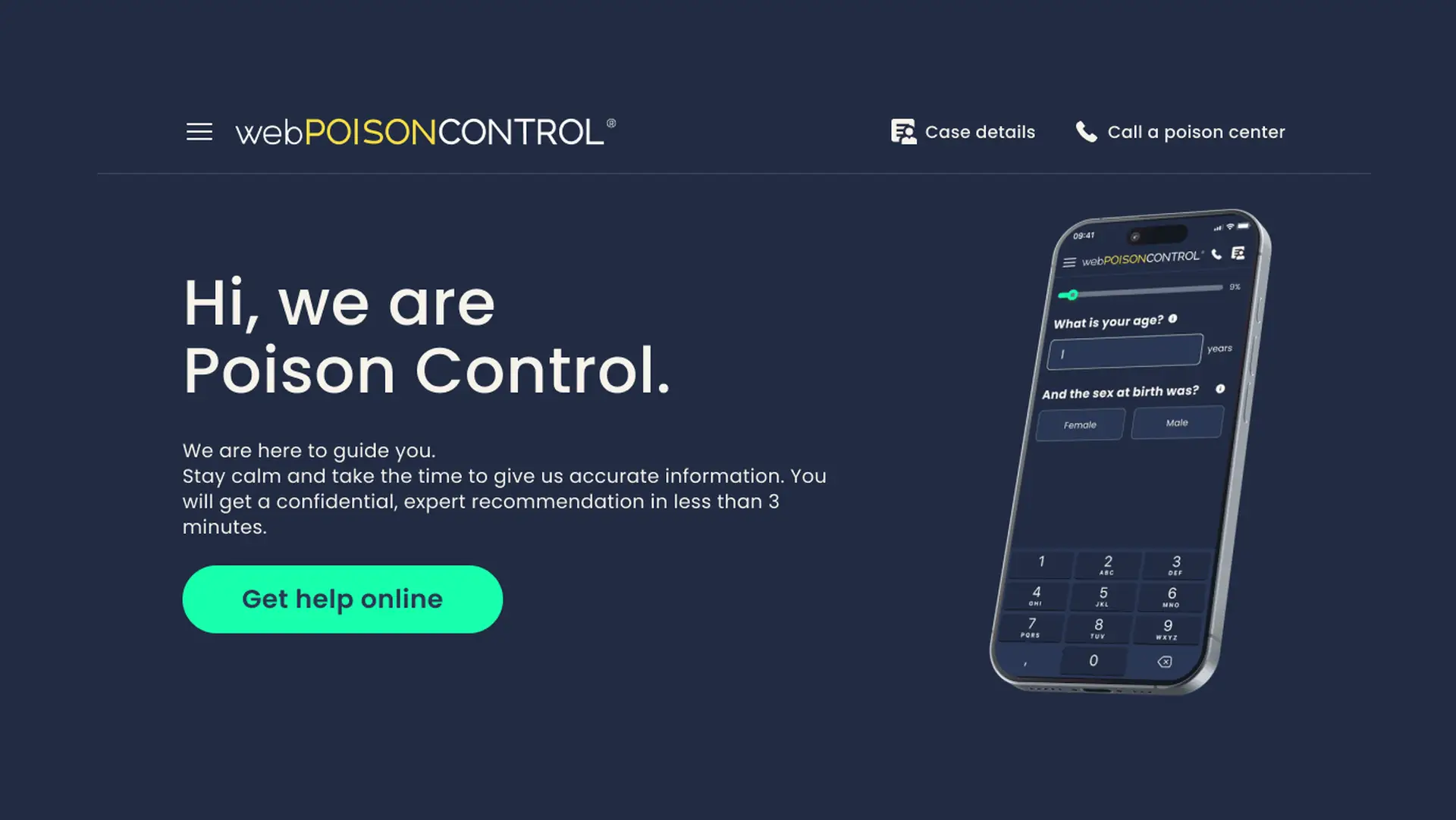 webpoisoncontrol screenshot