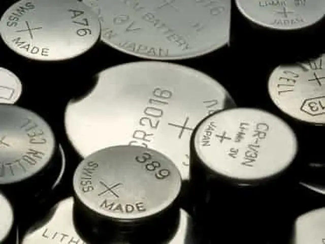 button batteries