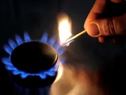fire by gas stove